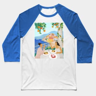 Girls in Positano Baseball T-Shirt